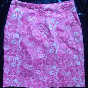 Pink 90s Hawaiian Skirt